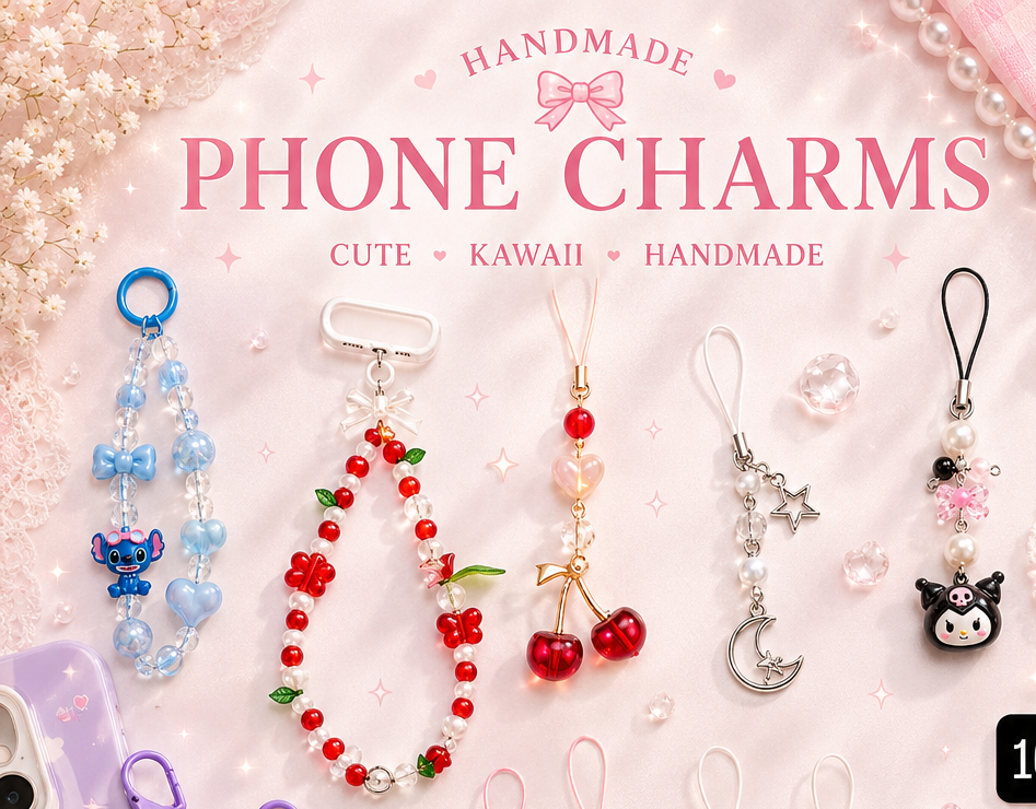 Phone charms ༘˚⋆𐙚｡⋆𖦹.✧˚