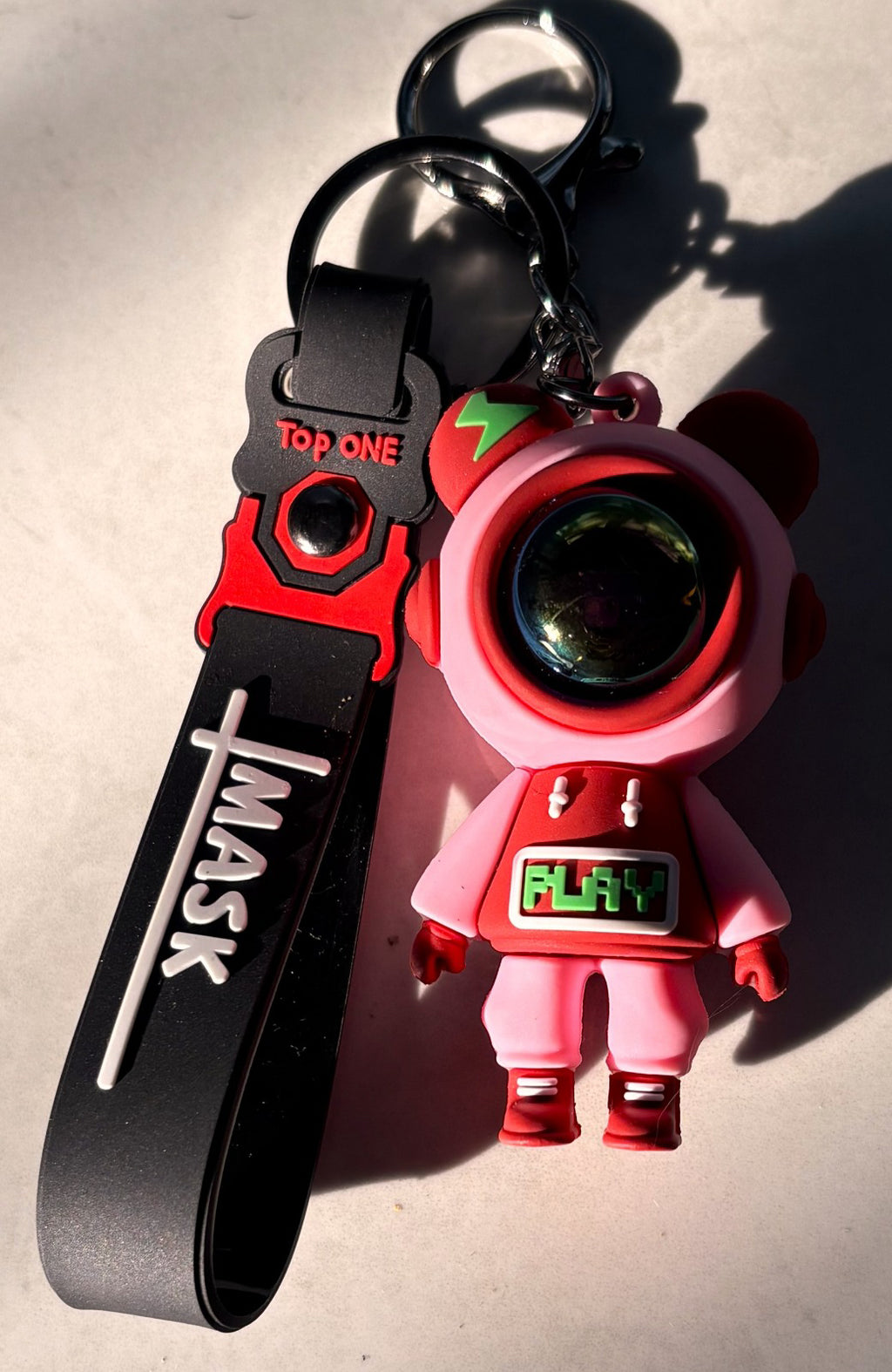 Space Silicone Keychains