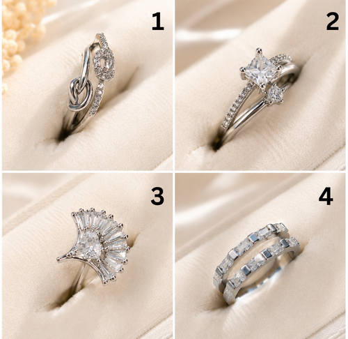 Anti Tarnish Dainty Rings ✨