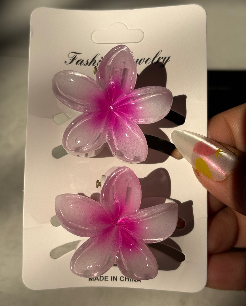 Pair of Small floral Claws