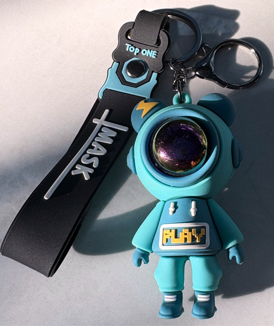 Space Silicone Keychains