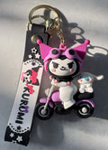Kuromi Silicone Keychain