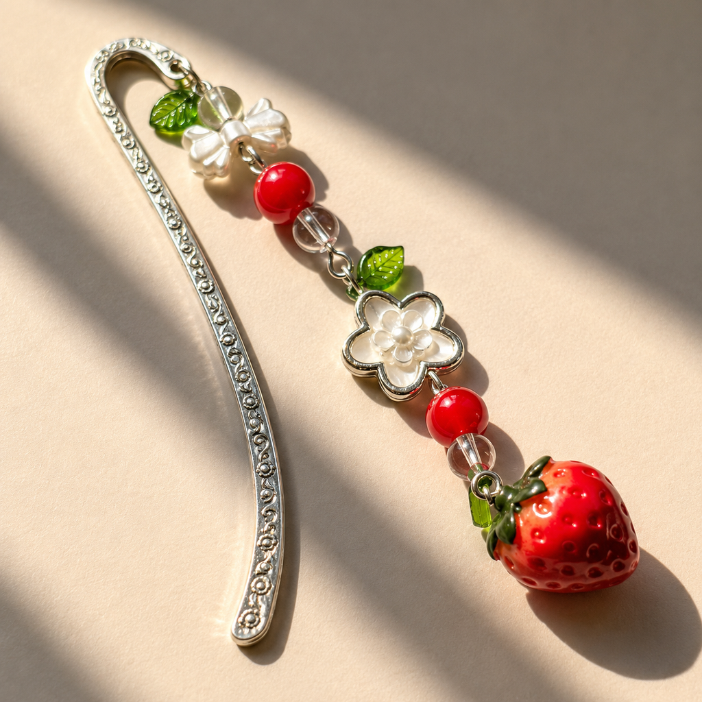 Strawberry bookmark🍓