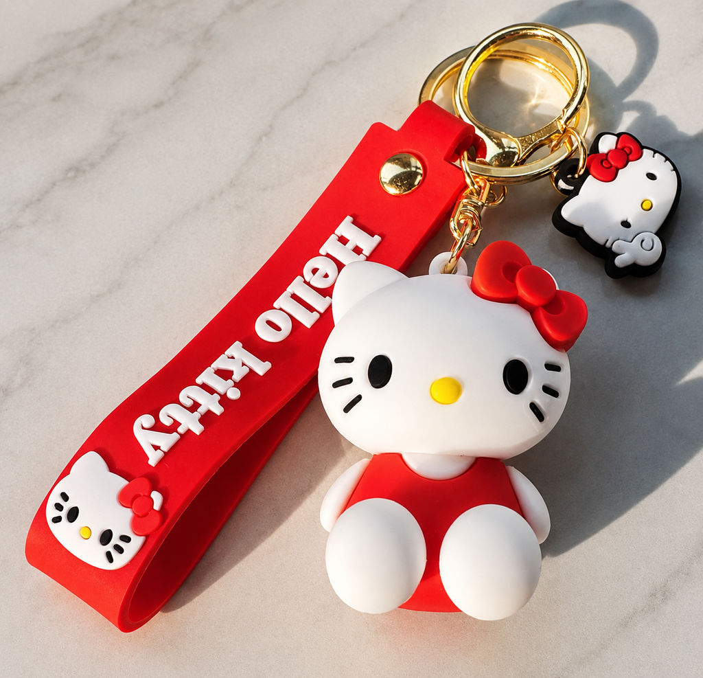 Hello kitty Silicone Keychain 🩷🐱