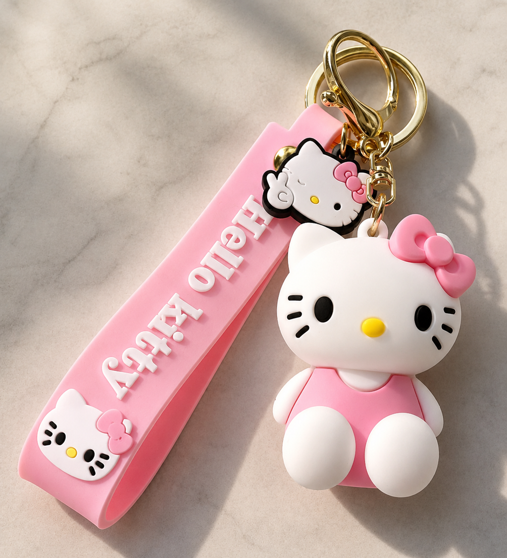 Hello kitty Silicone Keychain 🩷🐱