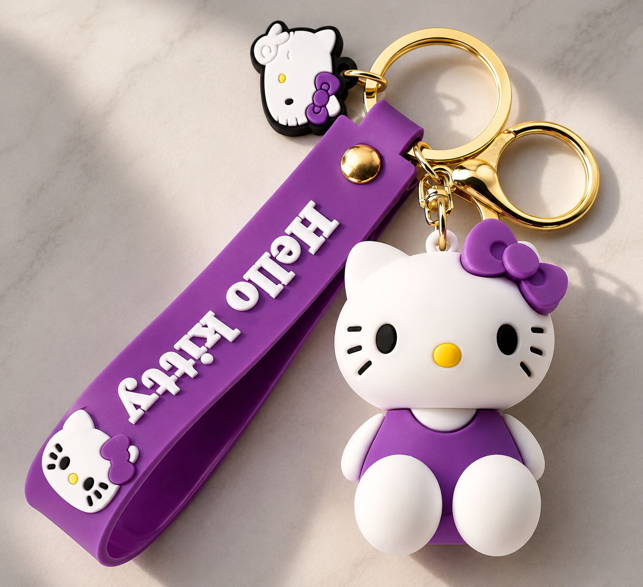 Hello kitty Silicone Keychain 🩷🐱