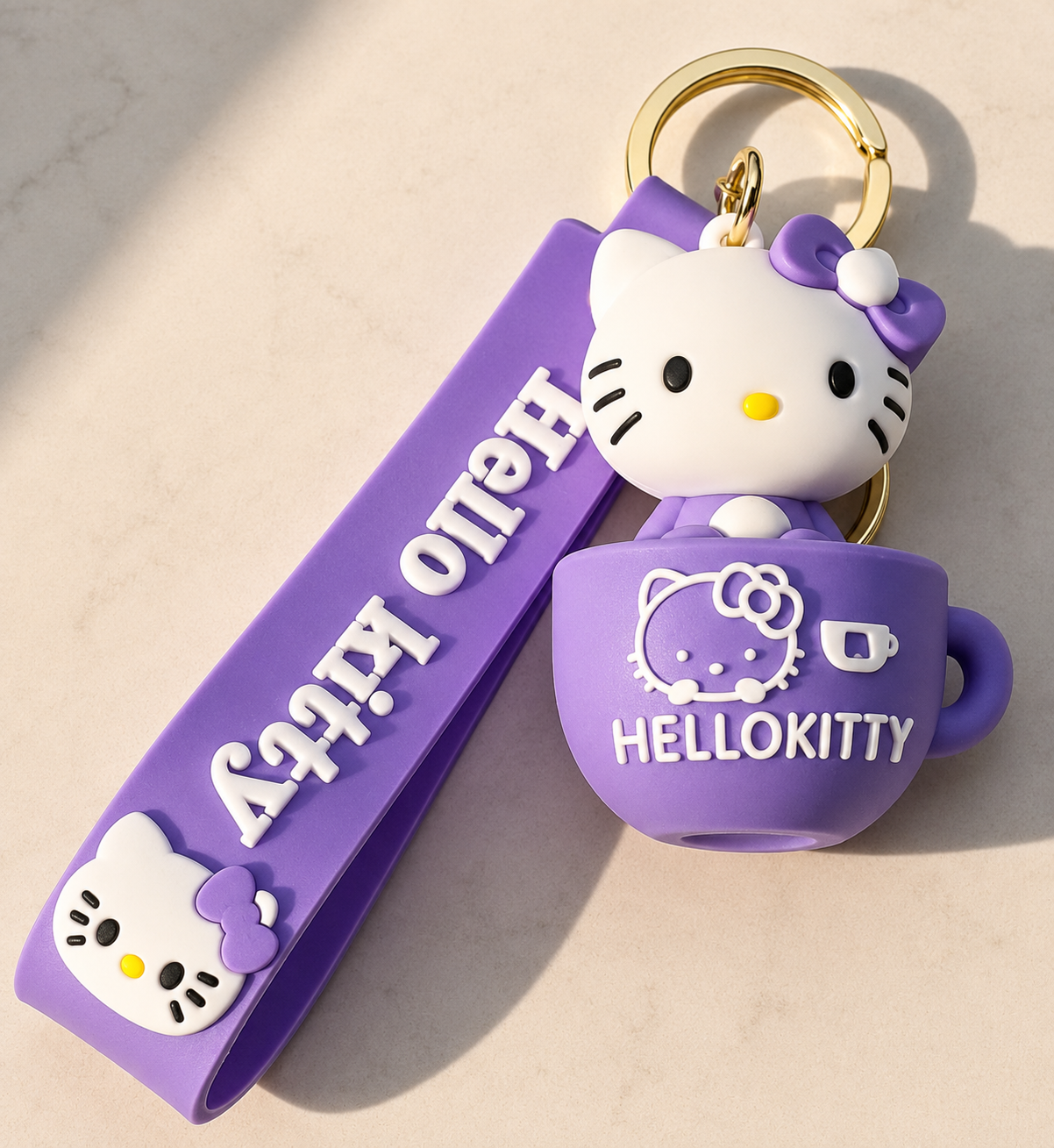 Hello kitty Silicone Keychain 🩷🐱