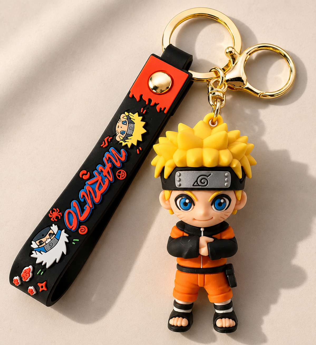 Naruto Silicone Keychains