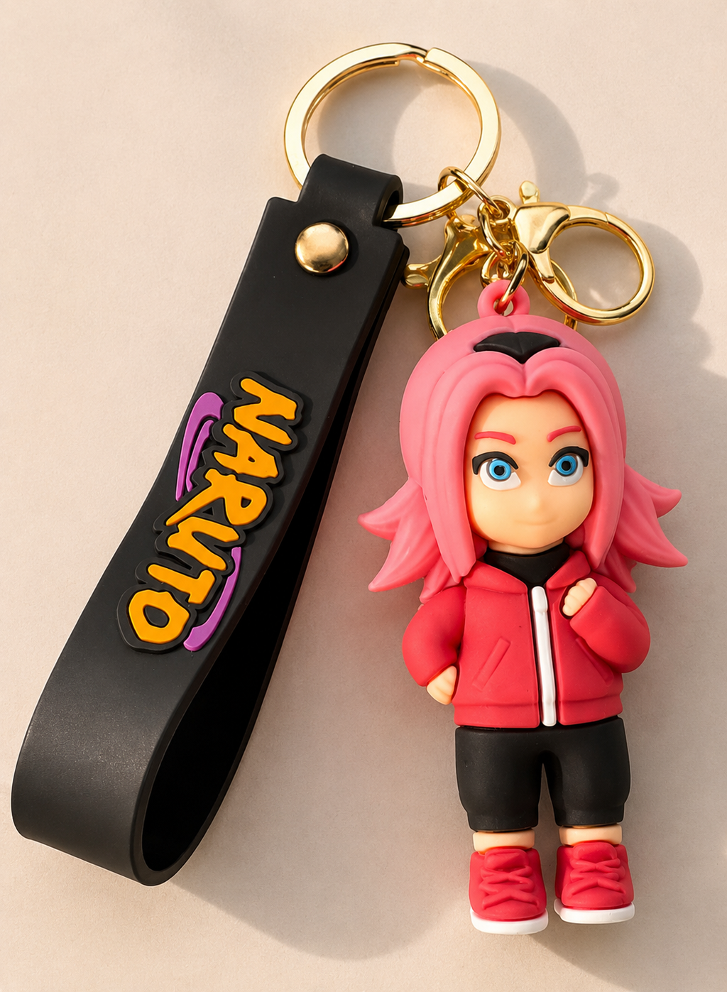 Naruto Silicone Keychains