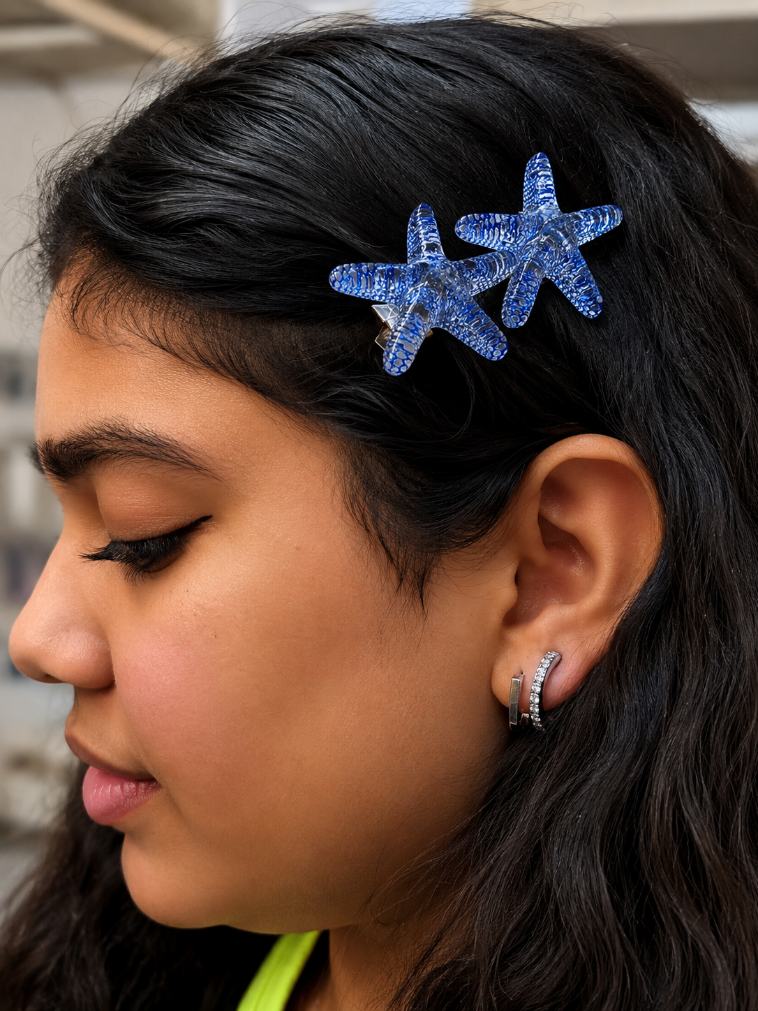 Double Starfish Clips
