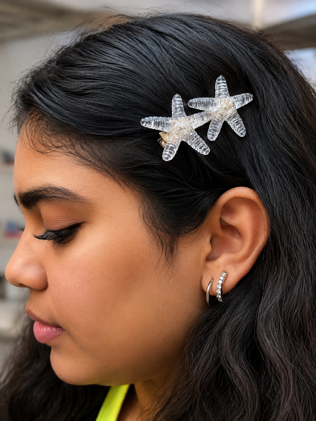 Double Starfish Clips