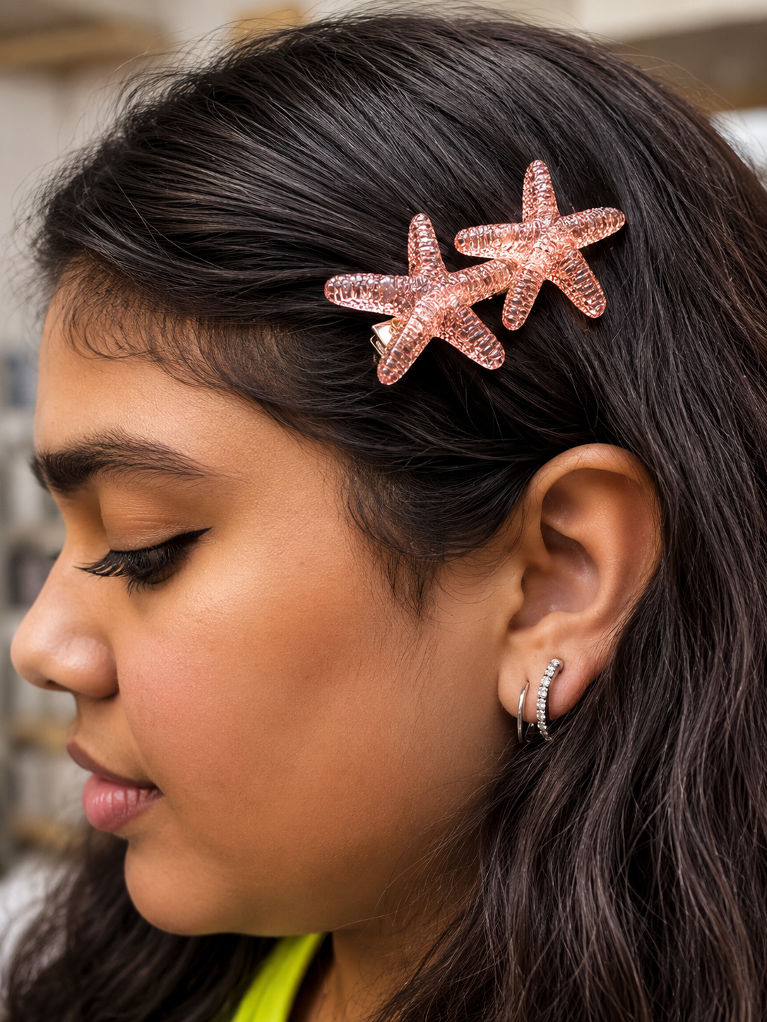 Double Starfish Clips