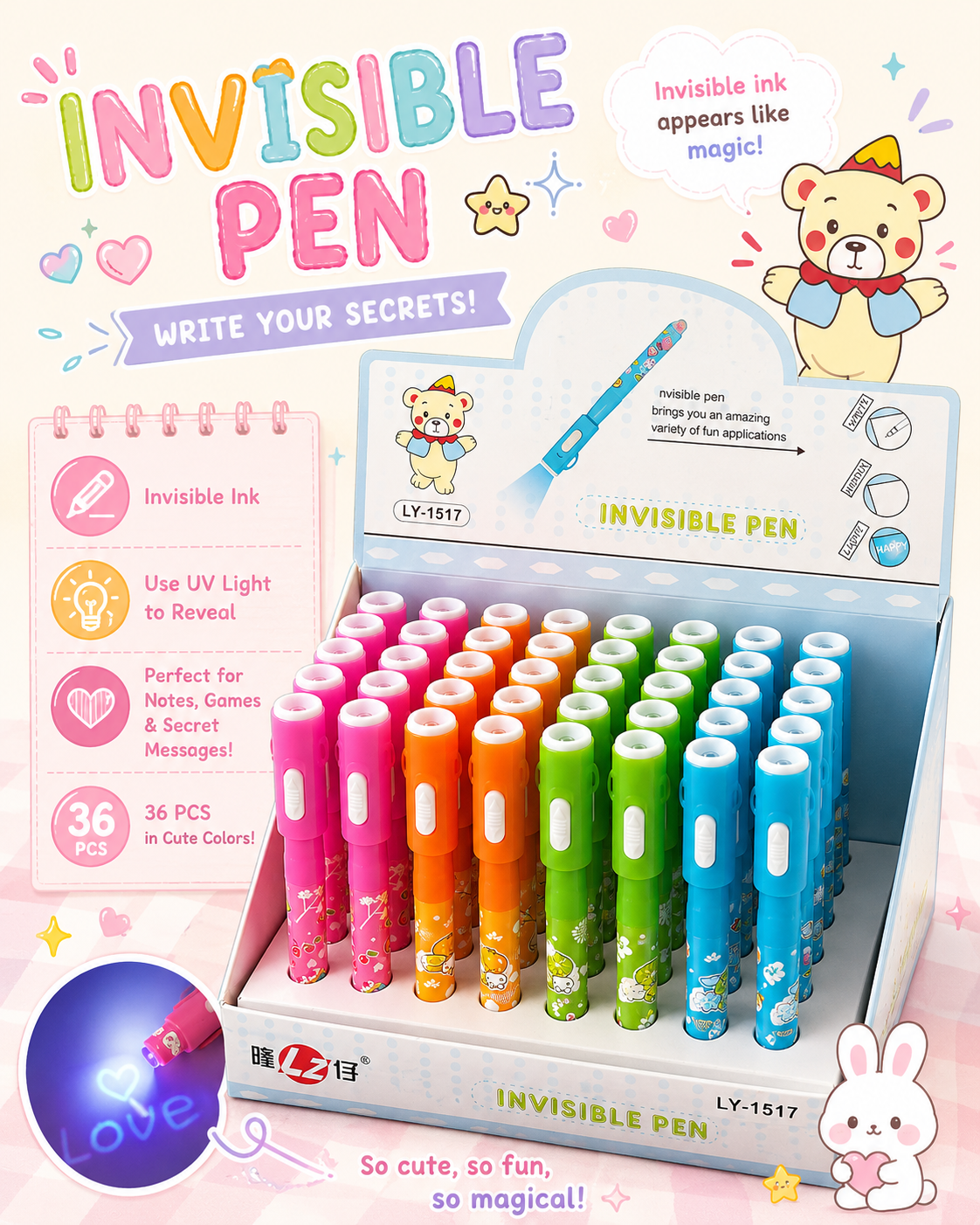 Invisible pens ✨
