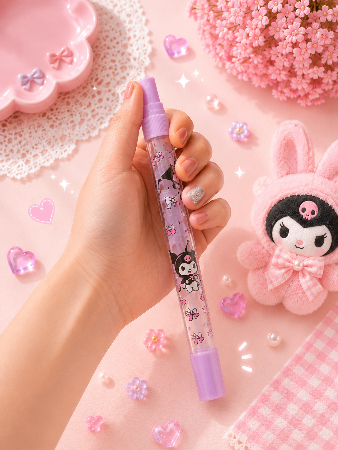 Mist Spray pen Kuromi 🧴✨🌸