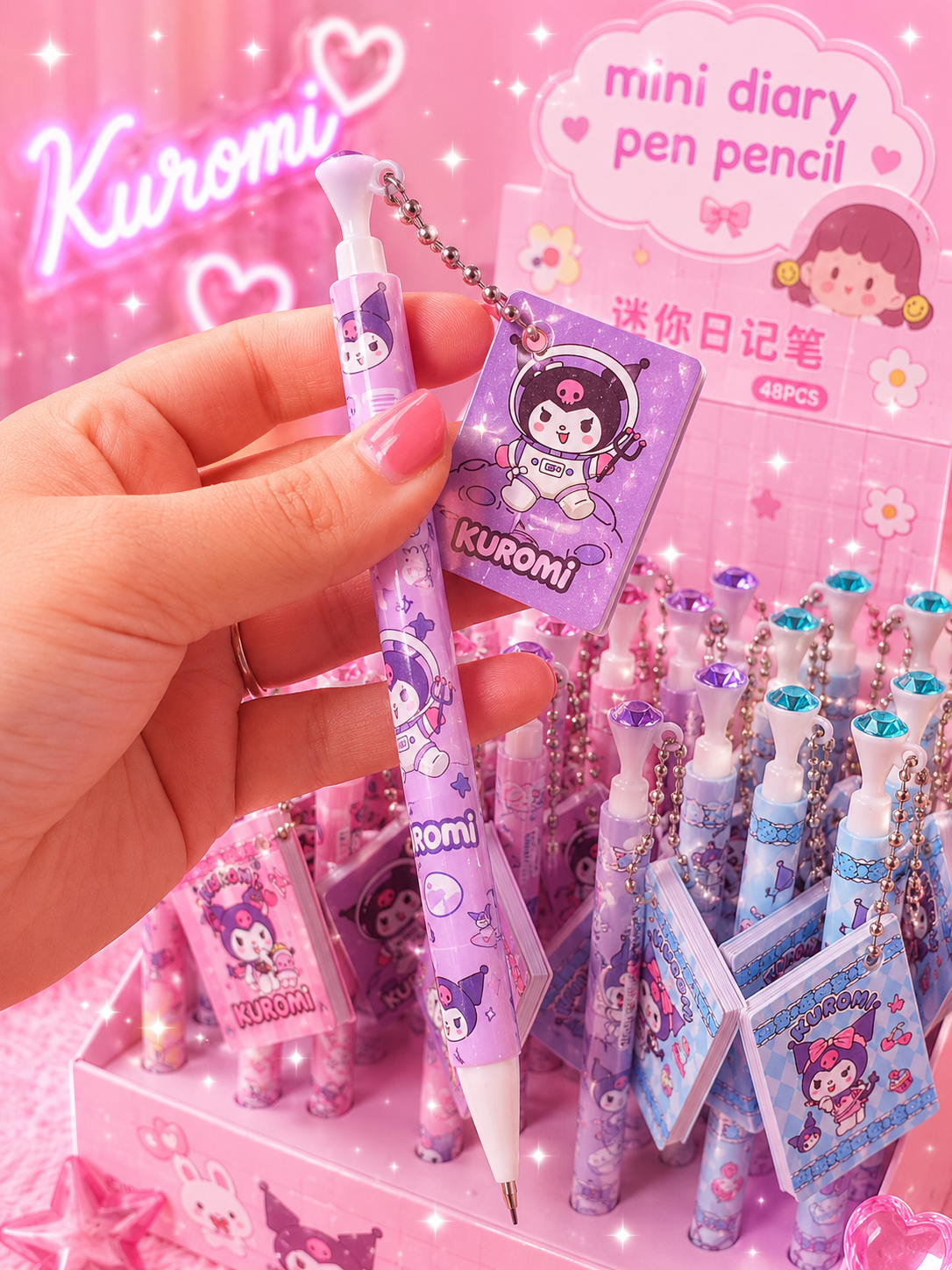 Mini dairy pen pencil 💜