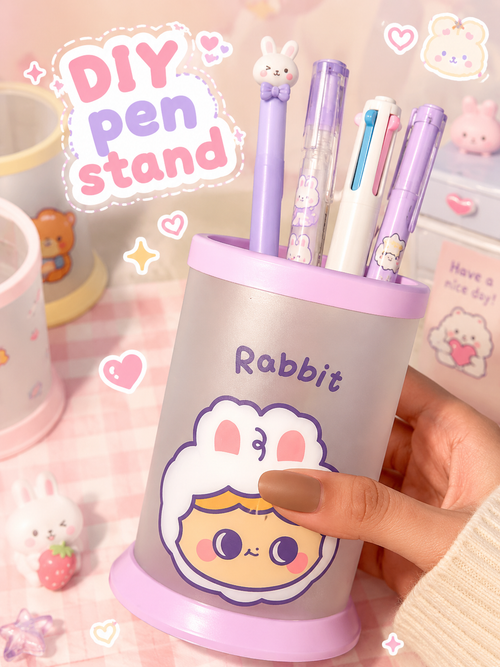 DIY Kawaii Pen Stand ✨🖊️