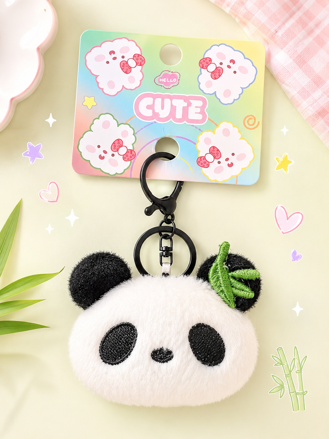 Panda Bag Charm- Mini