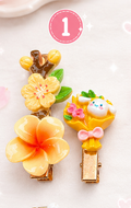 Sanrio themed bouquet hairclips 🌸