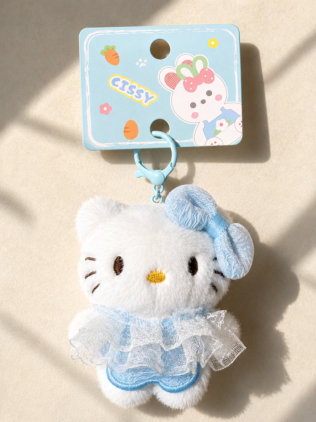 Hello Kitty Frock Bag Charm- Pink