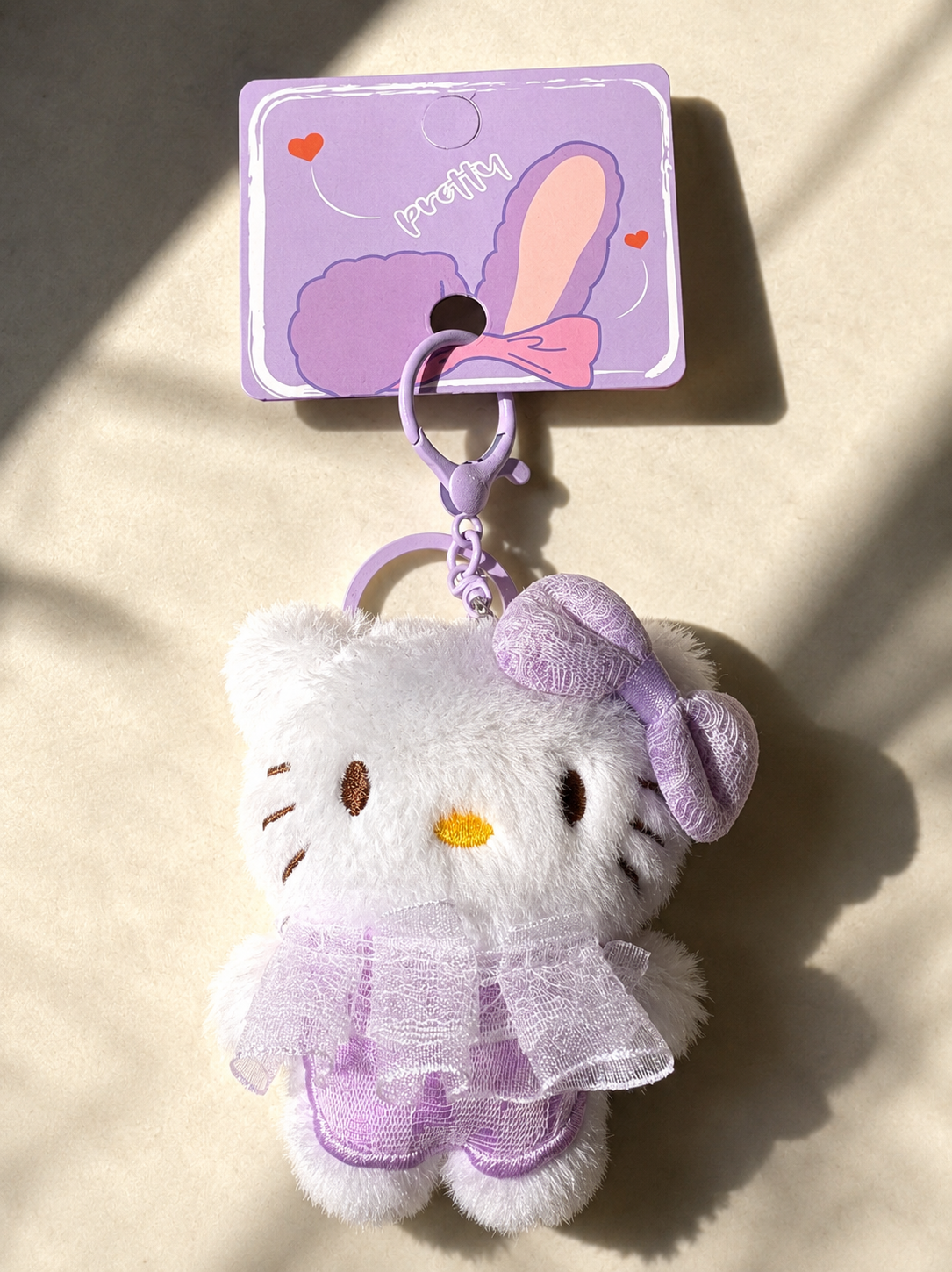 Hello Kitty Frock Bag Charm- Pink