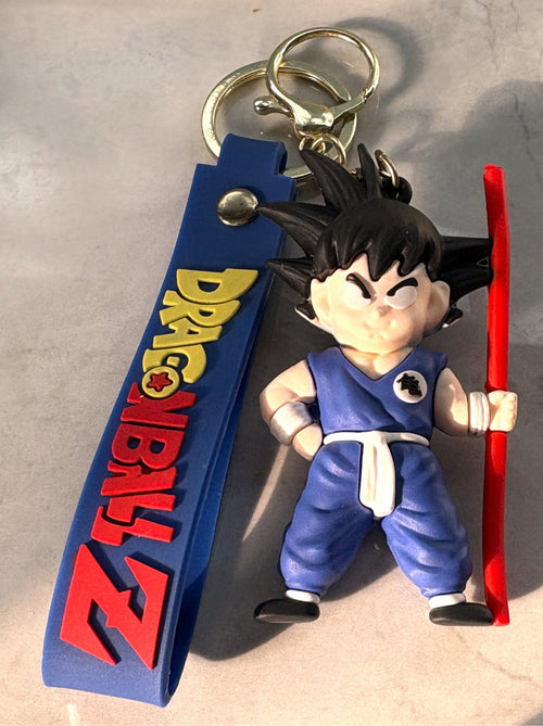 Dragonball Z Silicone Keychain