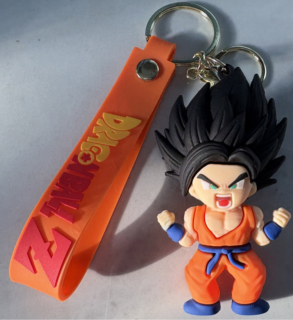 Dragonball Z Silicone Keychain