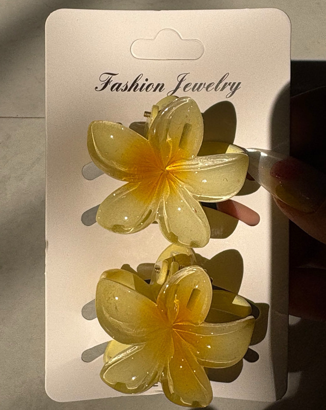 Pair of Small floral Claws