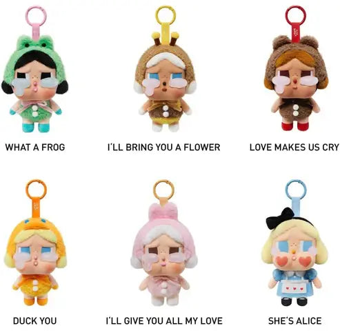 Crying again blind box plushie