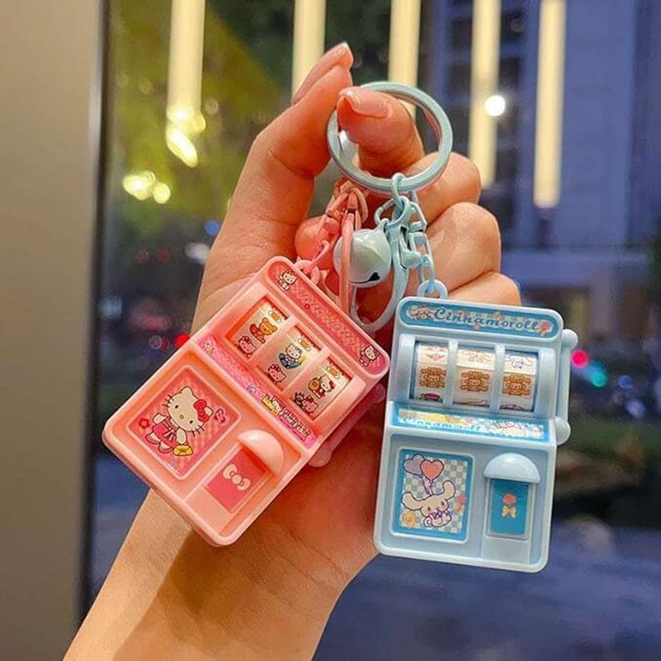 Slot machine bagcharms