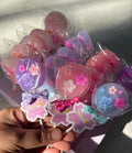 Kawaii lollipop erasers