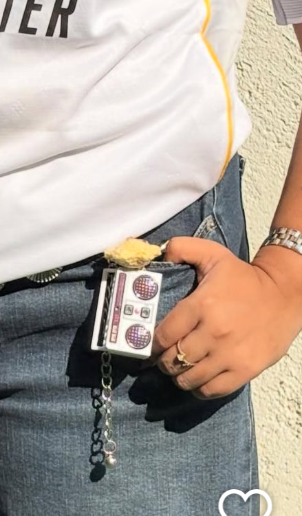 Voice recorder bagcharms 📻📻📻