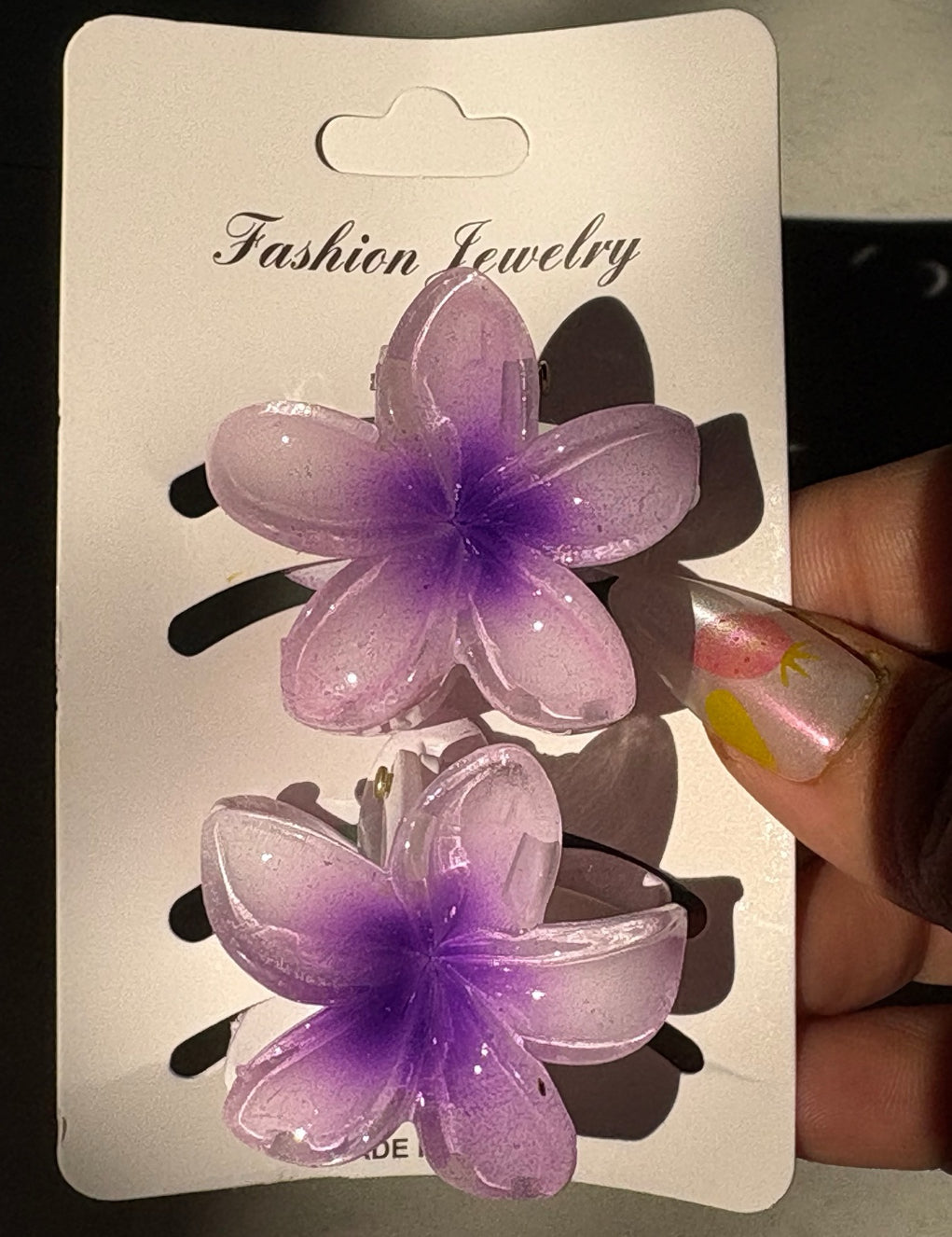 Pair of Small floral Claws