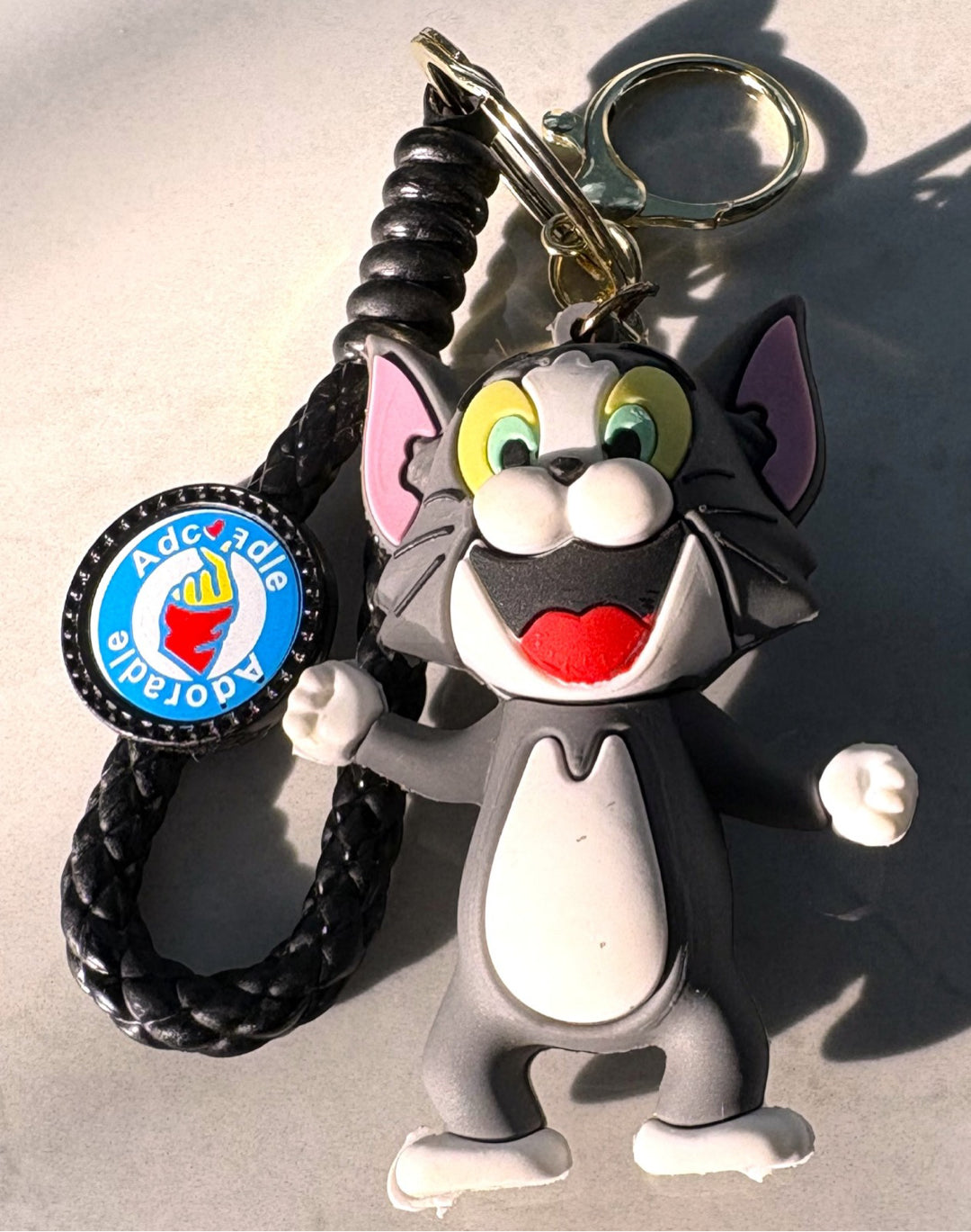 Tom and Jerry Silicone Keychains
