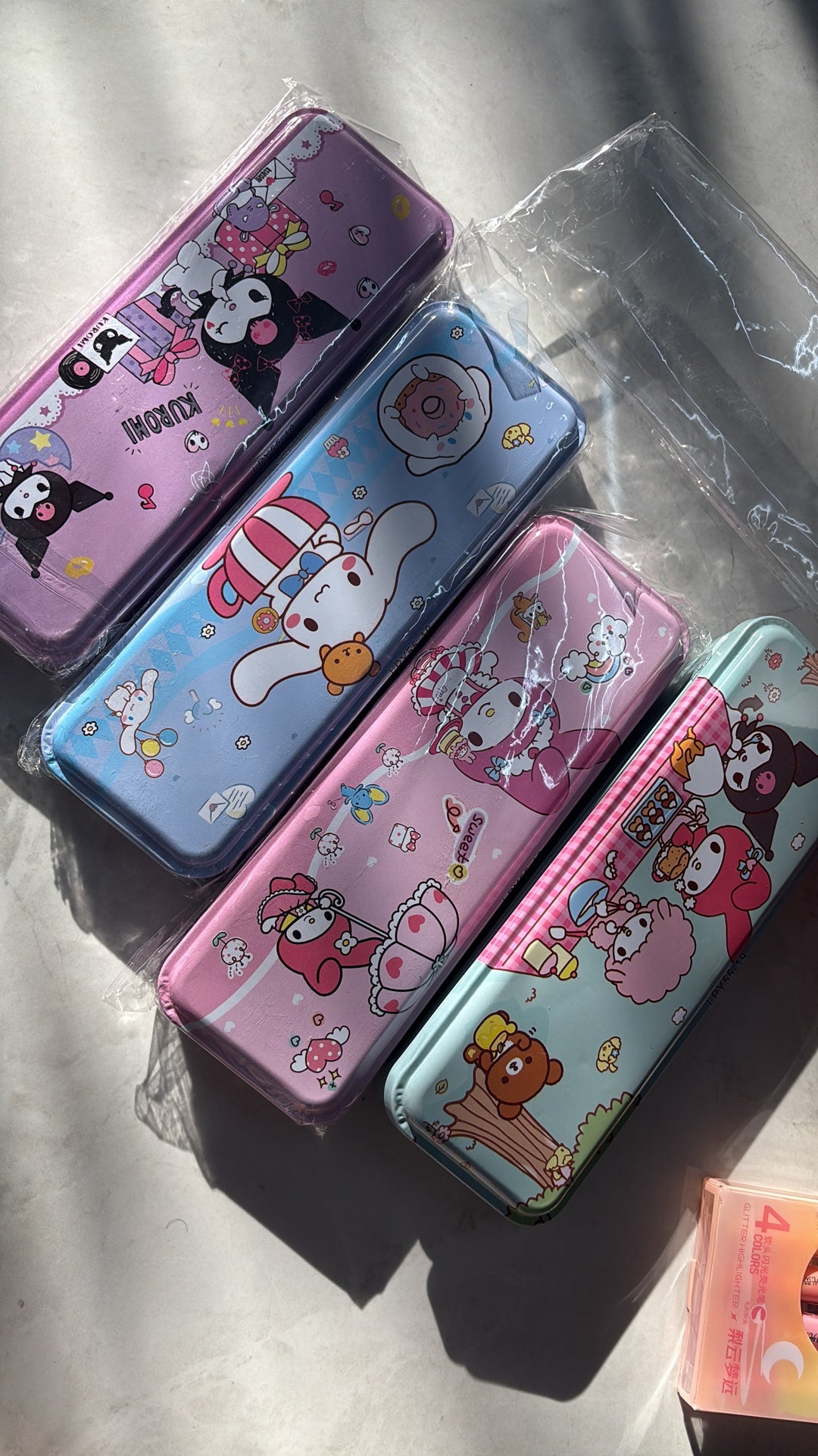 Sanrio metal compass box