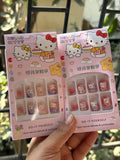 Hello kitty nails ✨💖