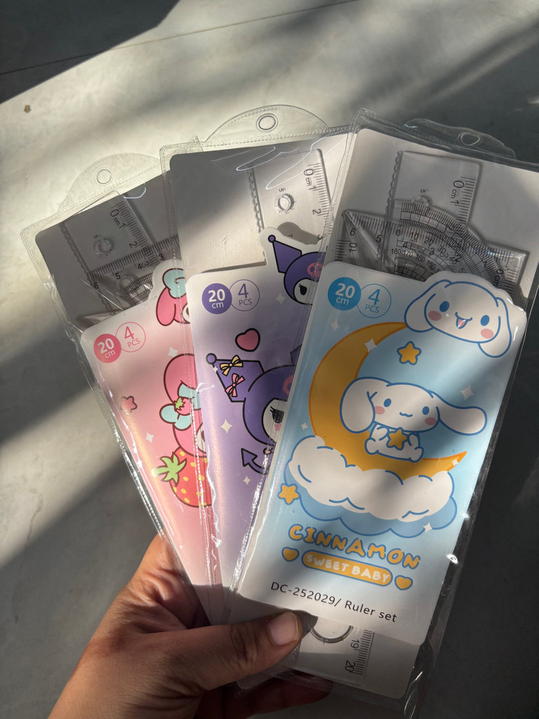 kawaii geometric set