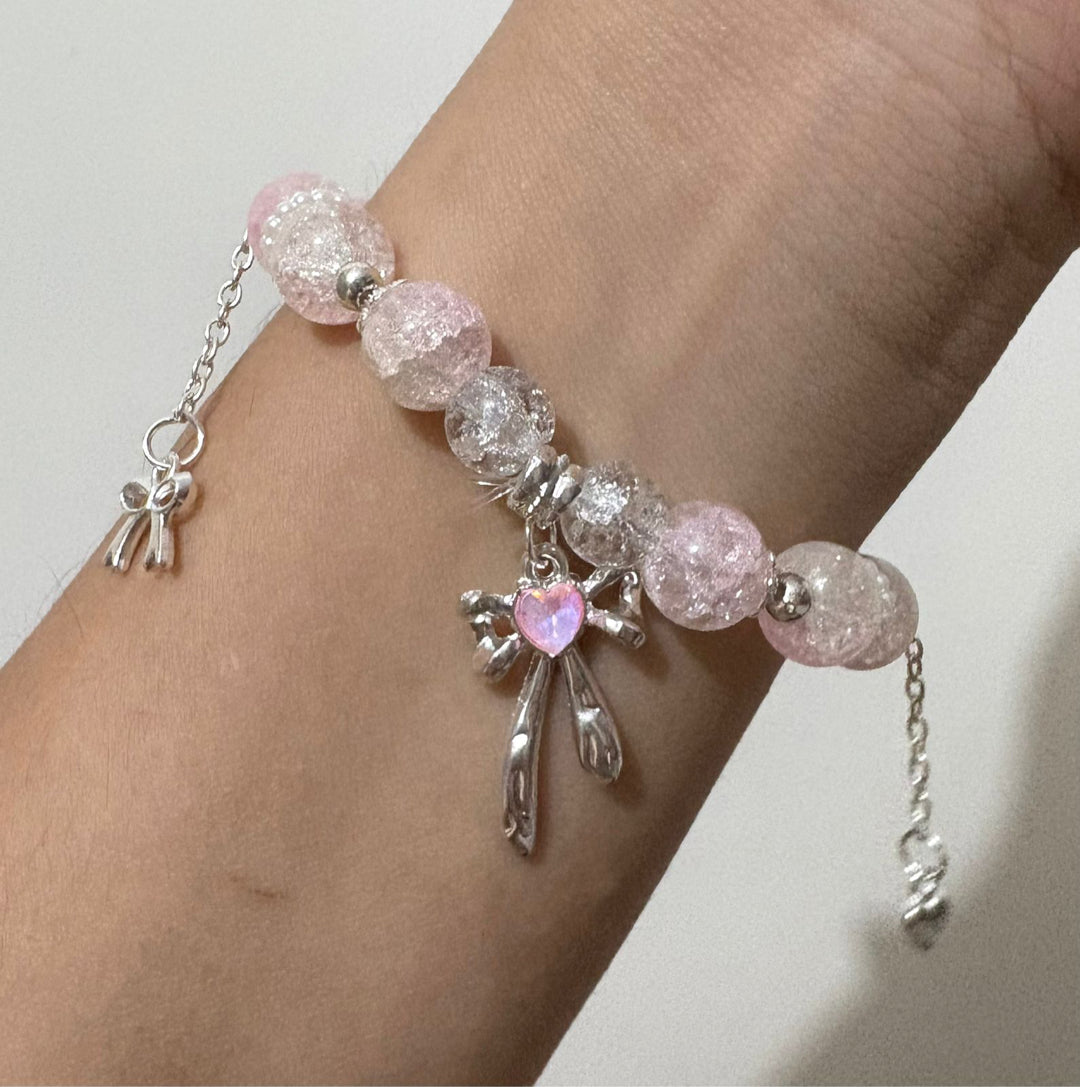 Bow charm bracelets